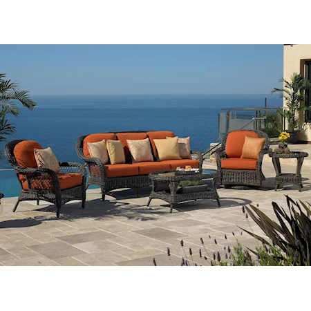 5 Pc. Outdoor Deep Seating Set